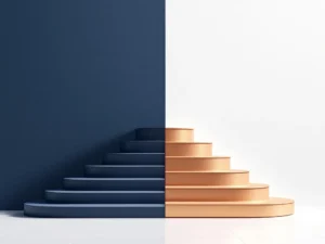 Diagonaal verdeelde compositie met contrasterende trappatronen die verschillende hypotheekbetalingsstructuren voorstellen
---
**Tokens Used**: 326
- **Input**: 276
- **Output**: 50
**Cost**: $0.00238
- **Input Cost**: $0.00138
- **Output Cost**: $0.001