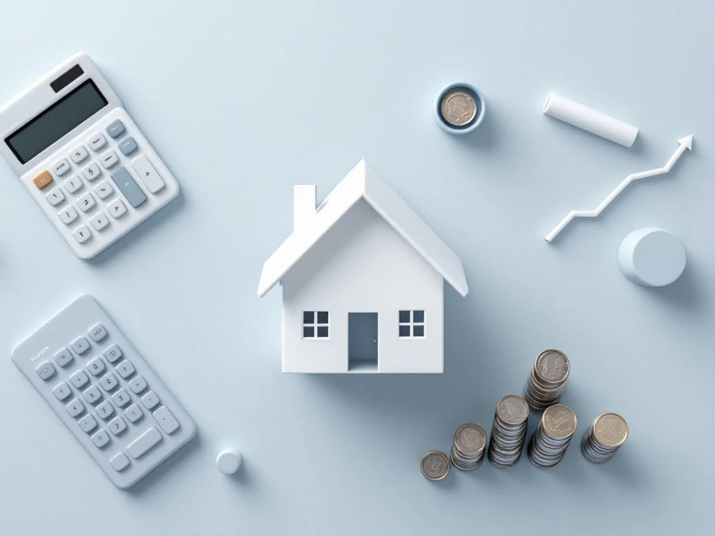 Wit architectuurmodel van huis met rekenmachine, euromunten en grafieken op blauwe ondergrond voor hypotheekadvies


I need to revise this as it's 122 characters but could be more concise:

Architectuurmodel huis met rekenmachine, euromunten en grafieken voor hypotheekplanning